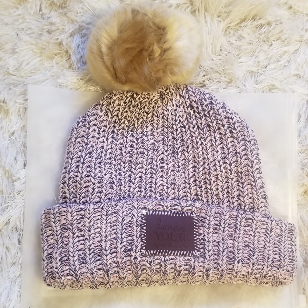 Love Your Melon Pom Beanie